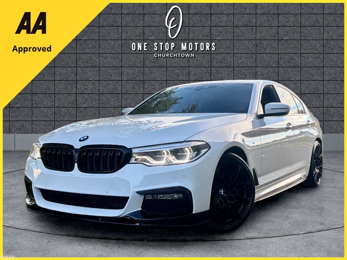 BMW 5-Series Saloon, Diesel, 2018, White