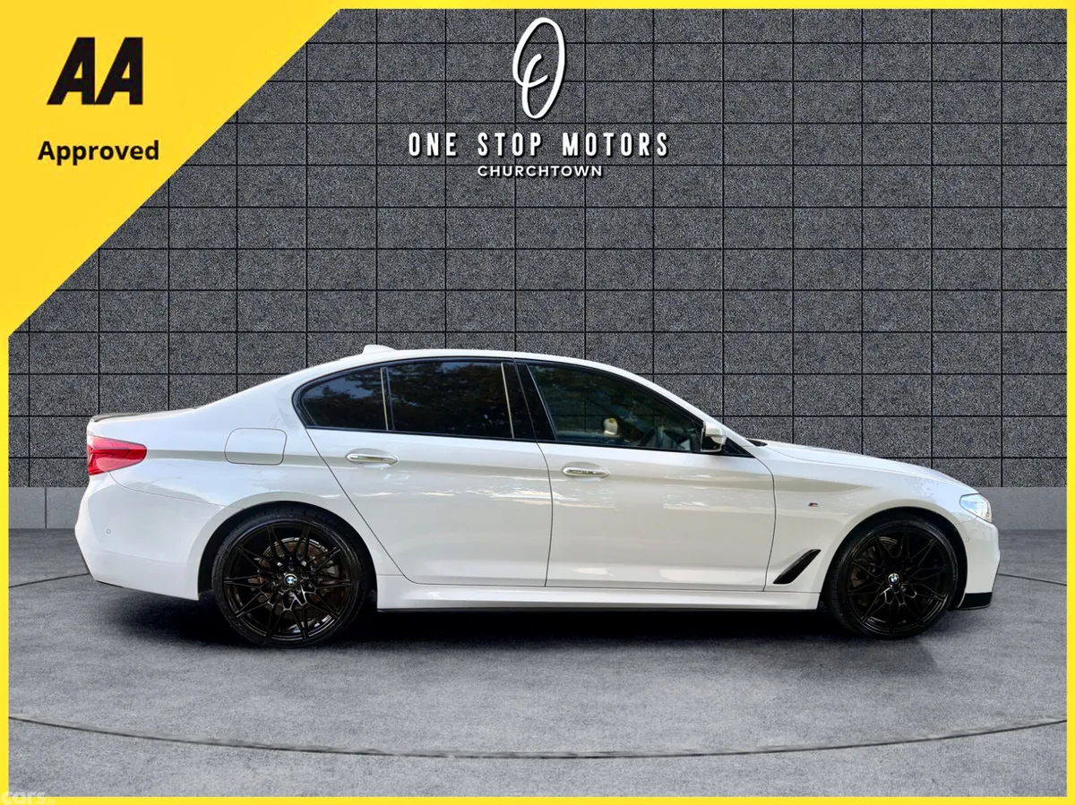 BMW 5-Series Saloon, Diesel, 2018, White