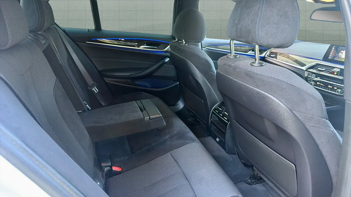 BMW 5-Series Saloon, Diesel, 2018, White