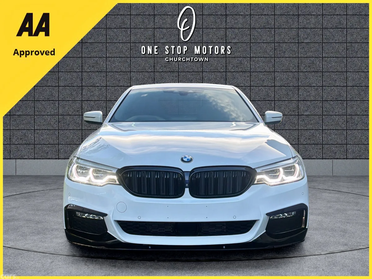 BMW 5-Series Saloon, Diesel, 2018, White