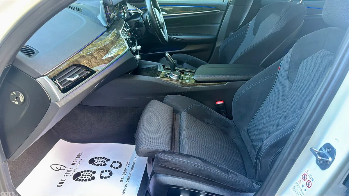 BMW 5-Series Saloon, Diesel, 2018, White