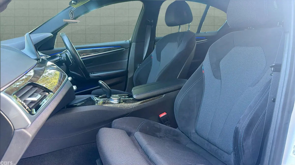BMW 5-Series Saloon, Diesel, 2018, White