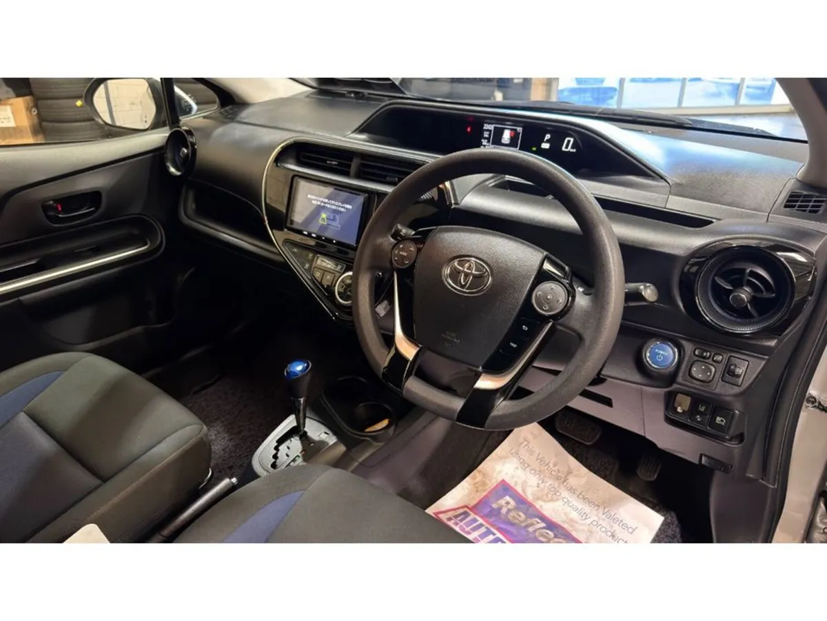 Toyota Aqua Hatchback, Petrol Hybrid, 2020, Silver