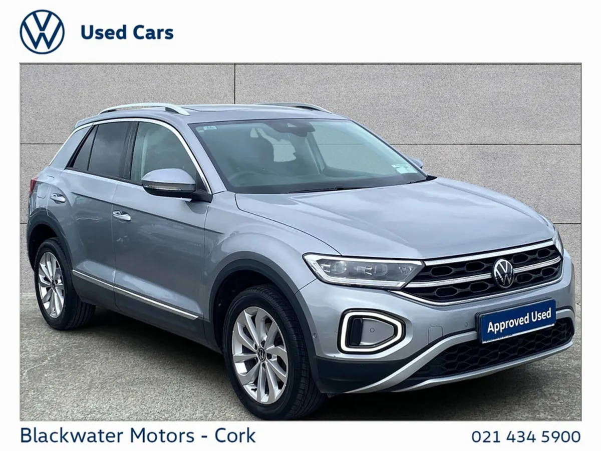 Volkswagen T-Roc SUV, Petrol, 2023, Grey