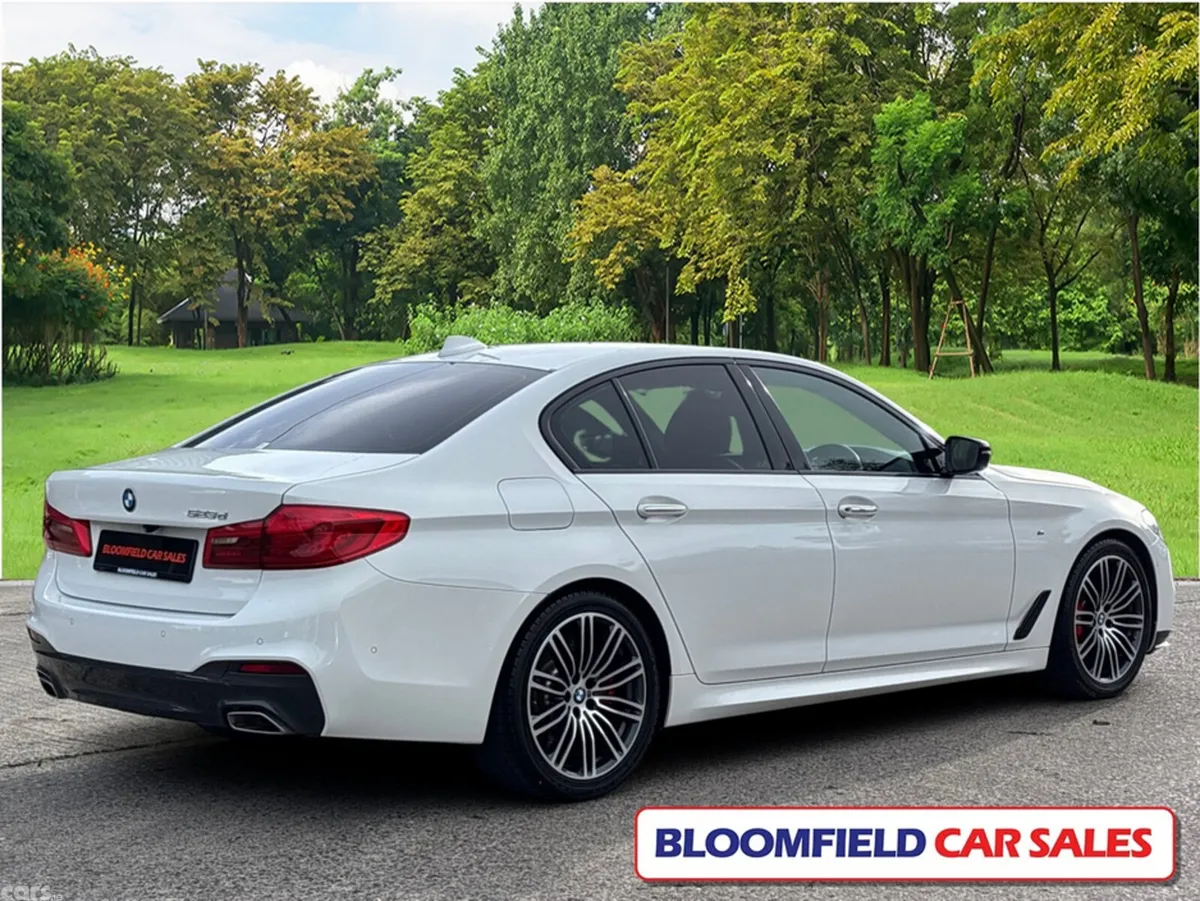 BMW 5-Series Saloon, Diesel, 2017, White