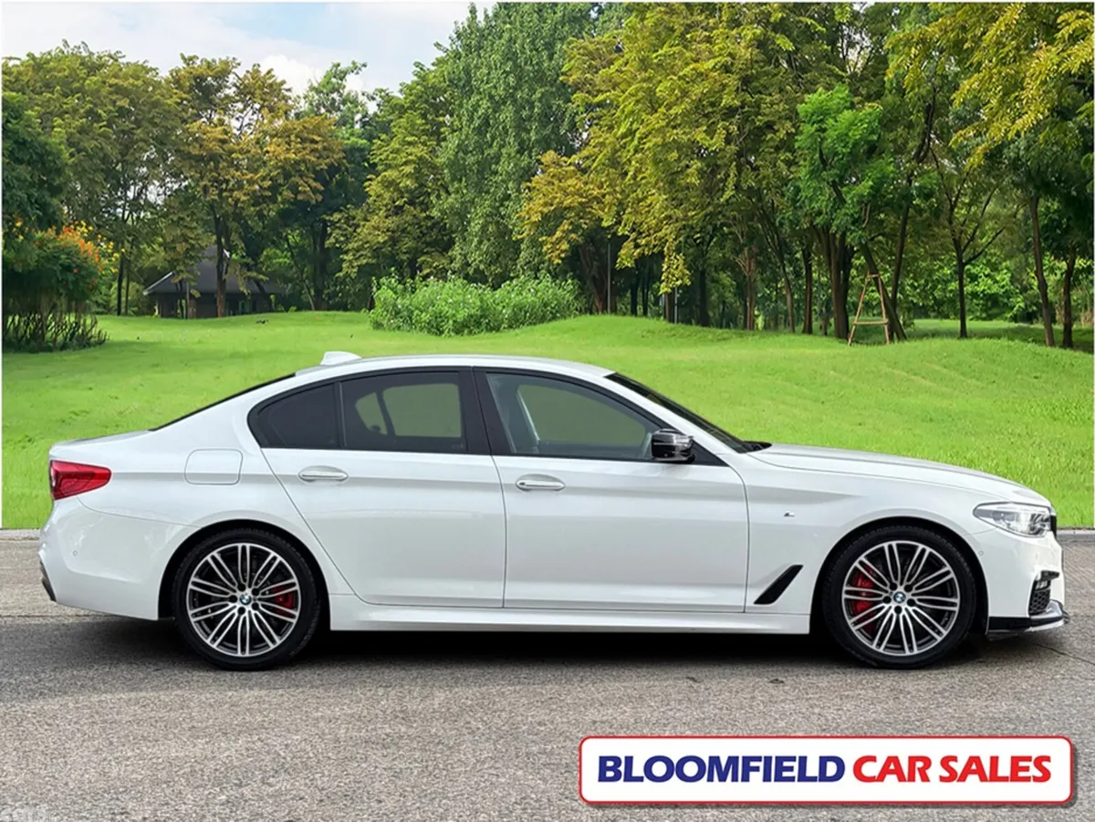 BMW 5-Series Saloon, Diesel, 2017, White