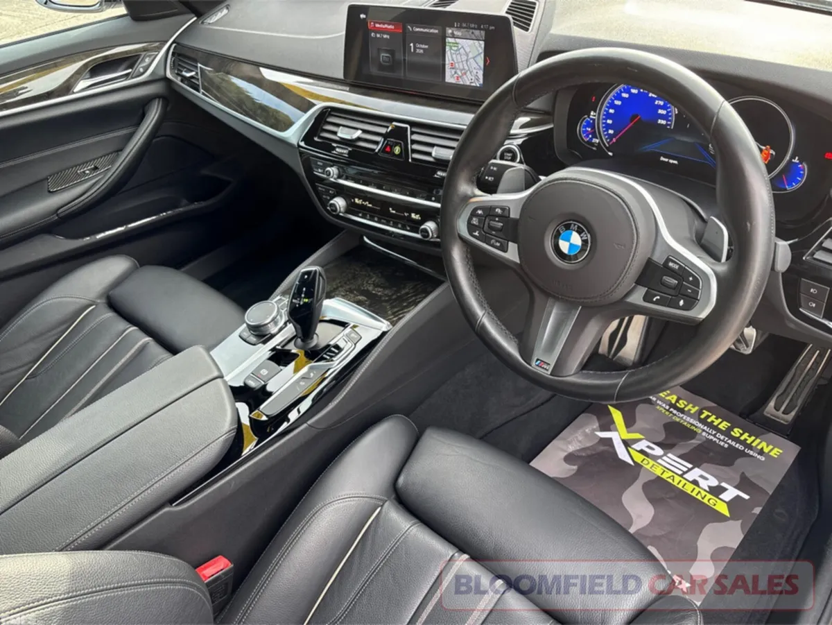 BMW 5-Series Saloon, Diesel, 2017, White