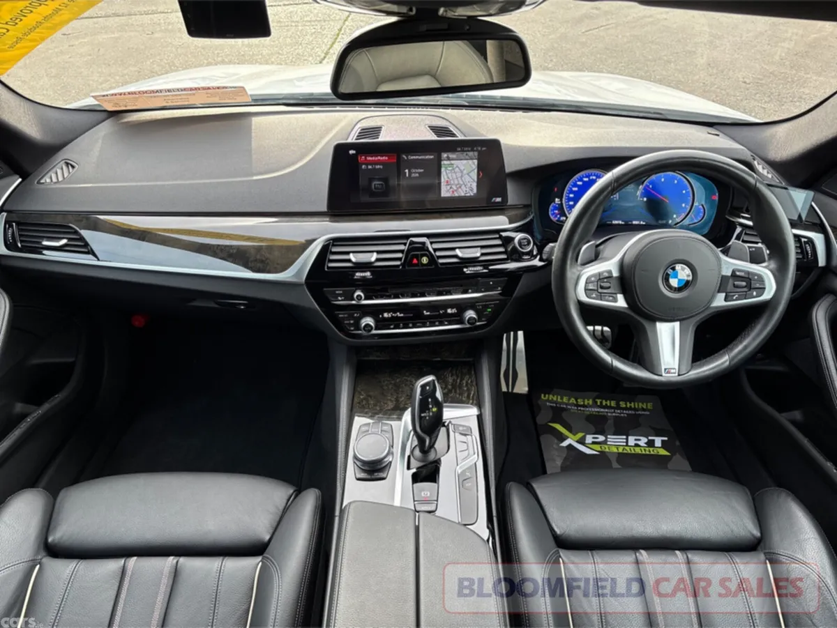 BMW 5-Series Saloon, Diesel, 2017, White