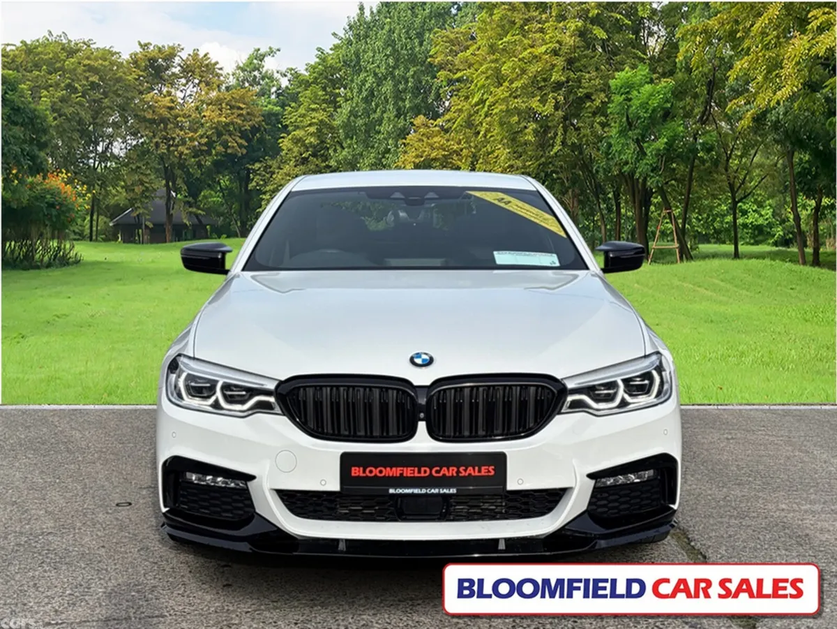 BMW 5-Series Saloon, Diesel, 2017, White