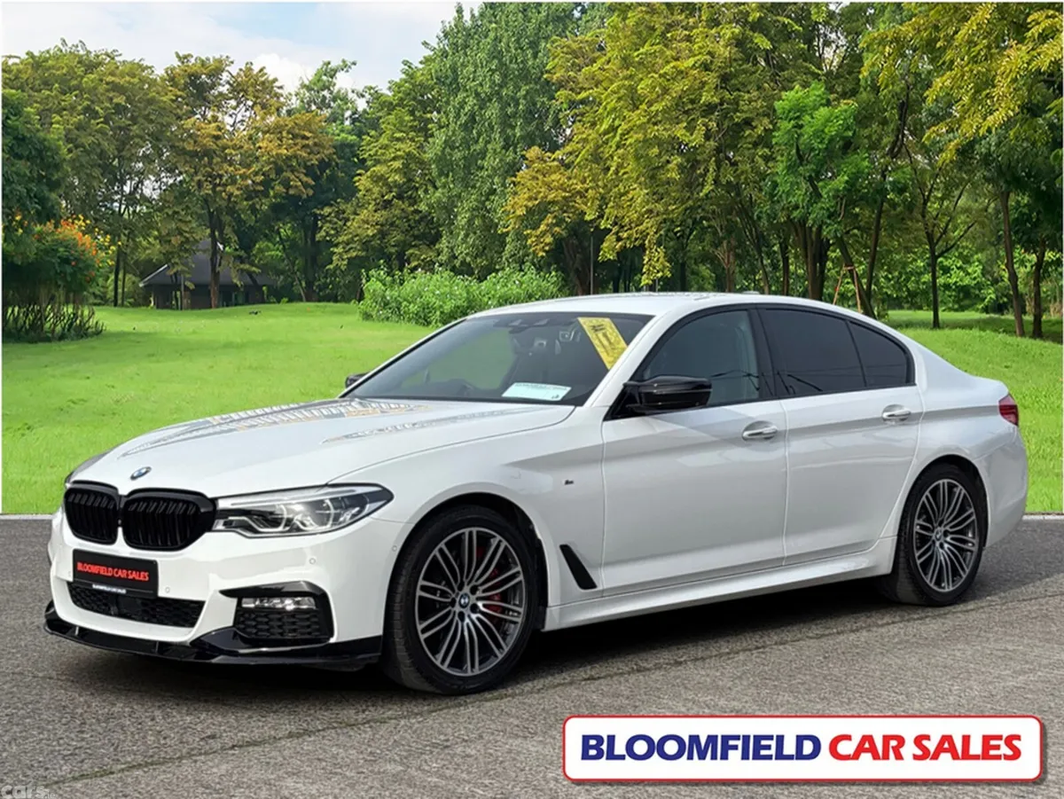 BMW 5-Series Saloon, Diesel, 2017, White