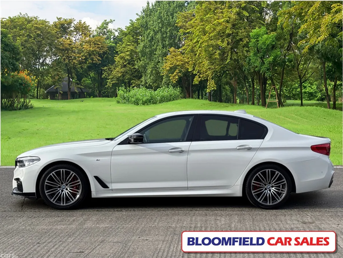 BMW 5-Series Saloon, Diesel, 2017, White
