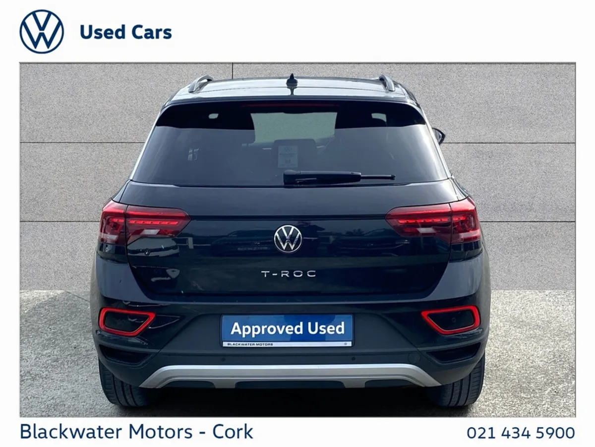 Volkswagen T-Roc SUV, Petrol, 2023, Black