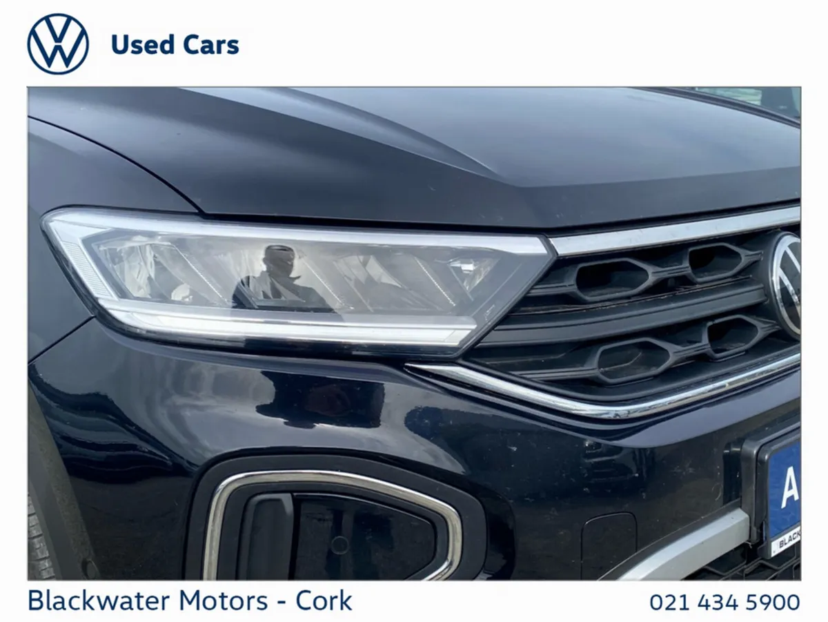 Volkswagen T-Roc SUV, Petrol, 2023, Black