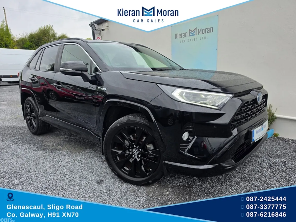 Toyota RAV4 SUV, Petrol Hybrid, 2021, Black