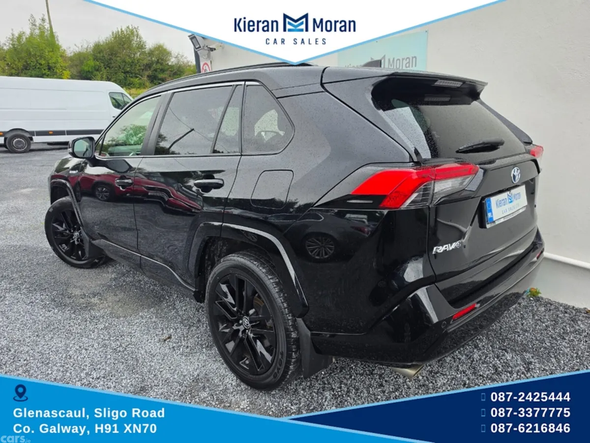 Toyota RAV4 SUV, Petrol Hybrid, 2021, Black