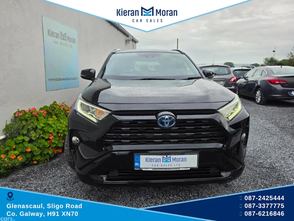Toyota RAV4 SUV, Petrol Hybrid, 2021, Black