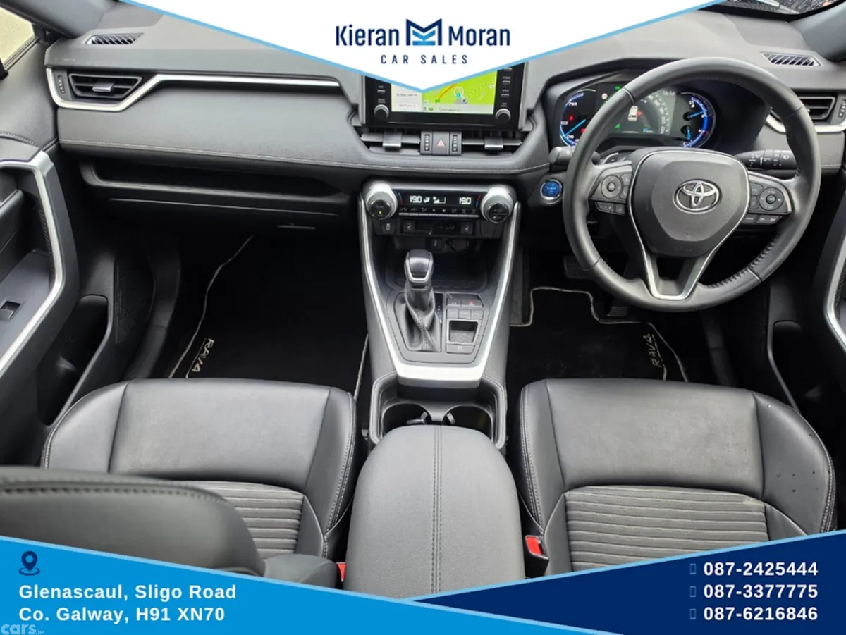 Toyota RAV4 SUV, Petrol Hybrid, 2021, Black