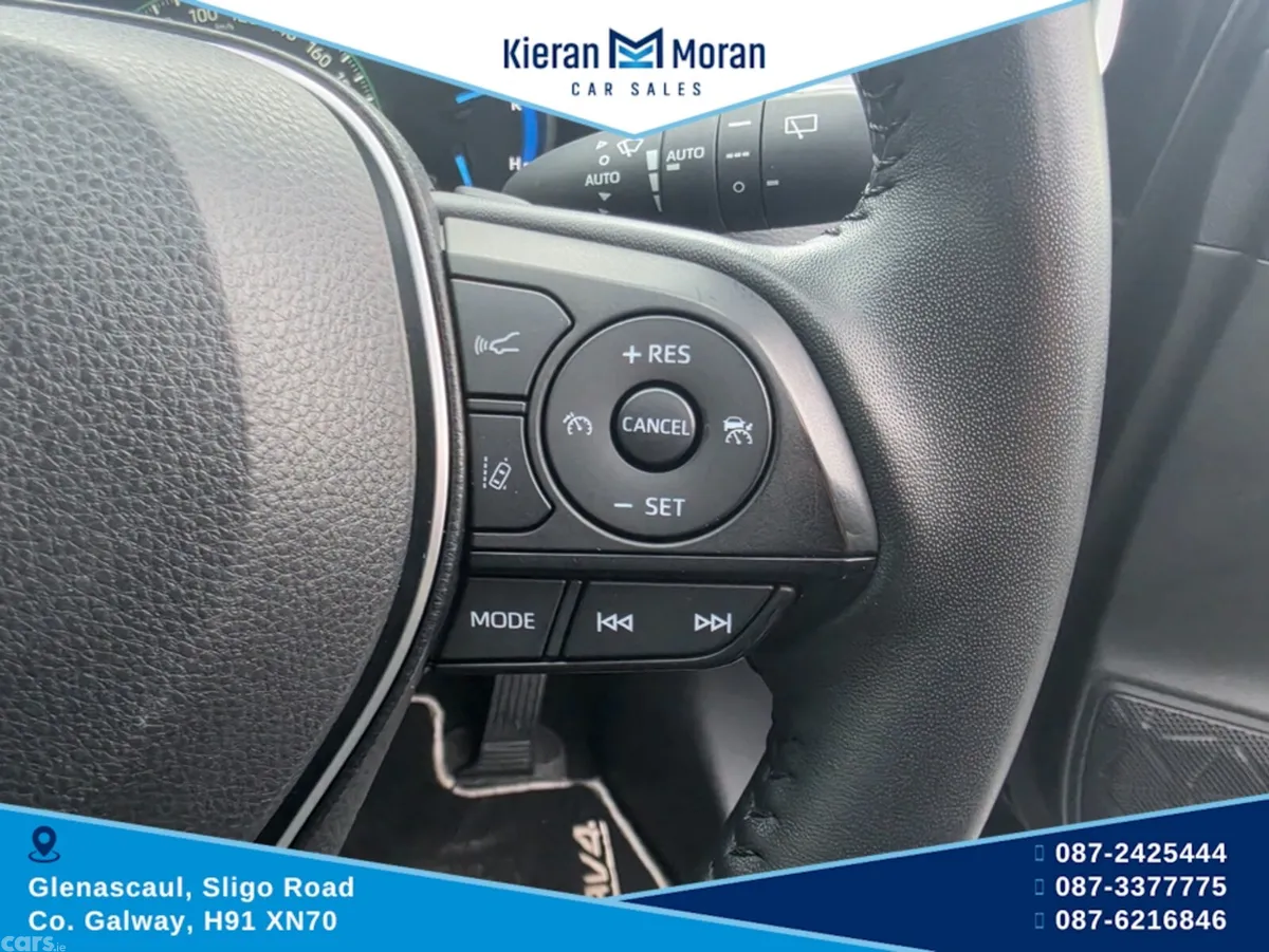 Toyota RAV4 SUV, Petrol Hybrid, 2021, Black