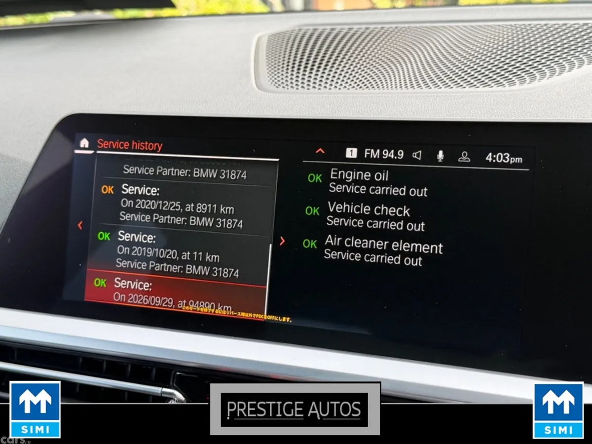 BMW 3-Series Saloon, Diesel, 2019, White