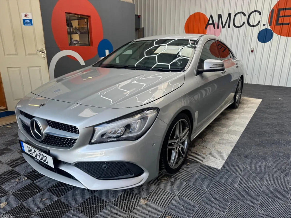 Mercedes-Benz CLA Saloon, Petrol, 2018, Silver