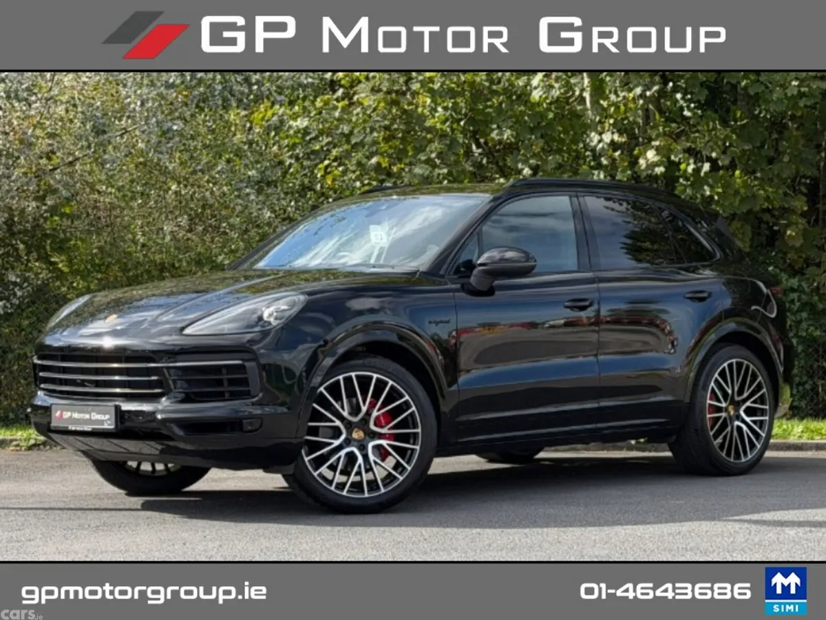 Porsche Cayenne Estate, Petrol Plug-in Hybrid, 2020, Black