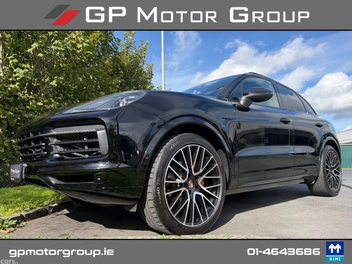 Porsche Cayenne Estate, Petrol Plug-in Hybrid, 2020, Black