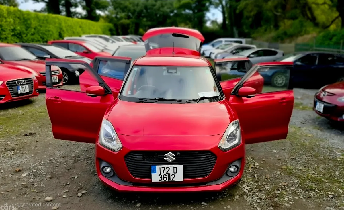 Suzuki Swift Hatchback, Petrol, 2017, Red