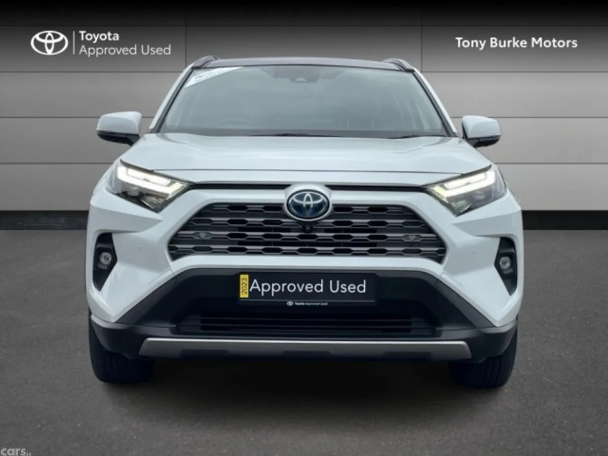 Toyota RAV4 SUV, Petrol Hybrid, 2023, White