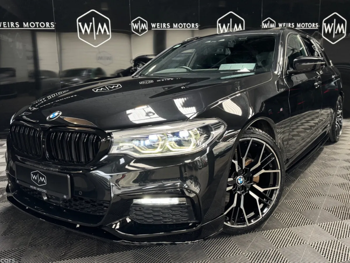 BMW 5-Series Estate, Diesel, 2017, Black