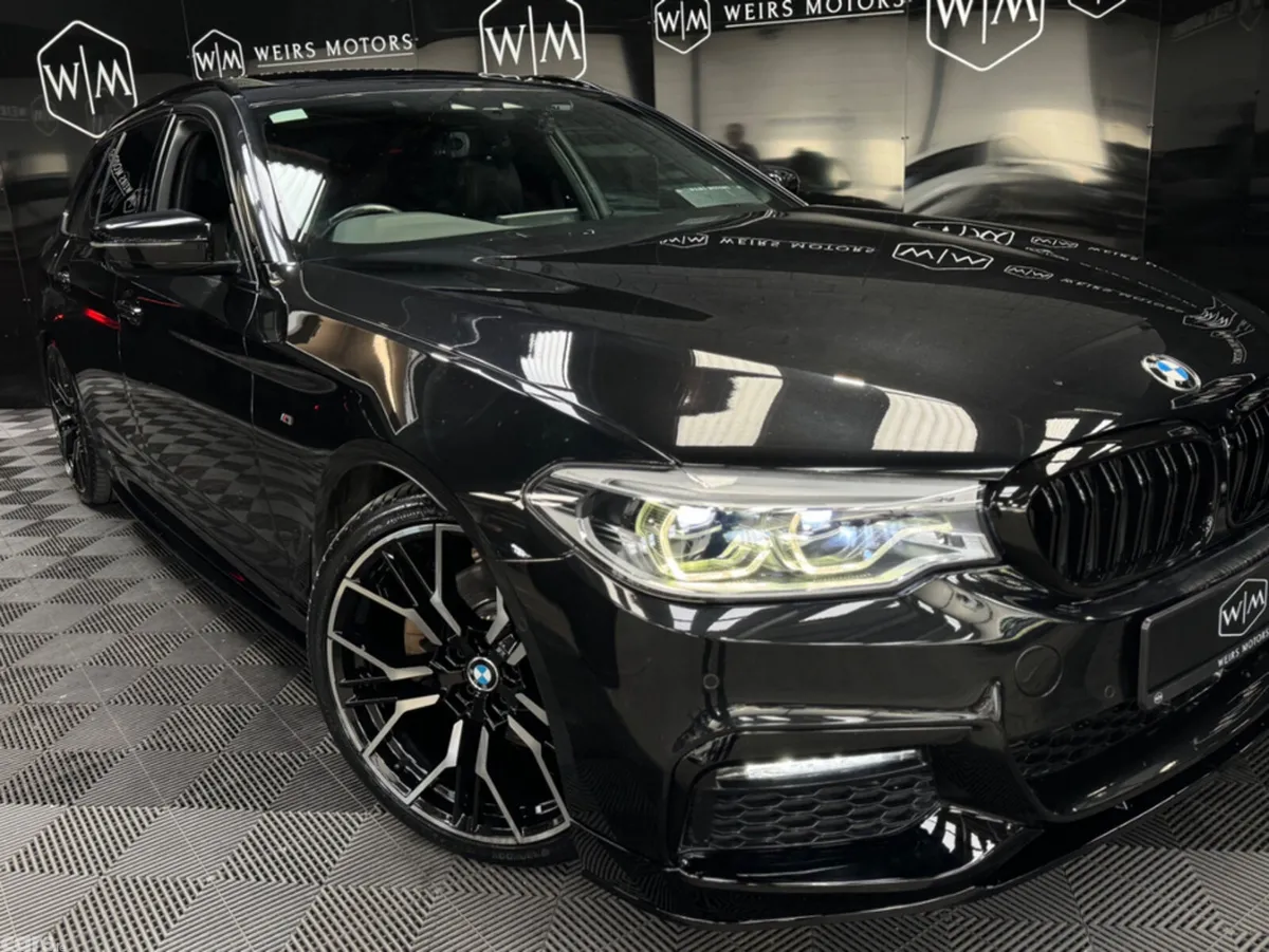 BMW 5-Series Estate, Diesel, 2017, Black
