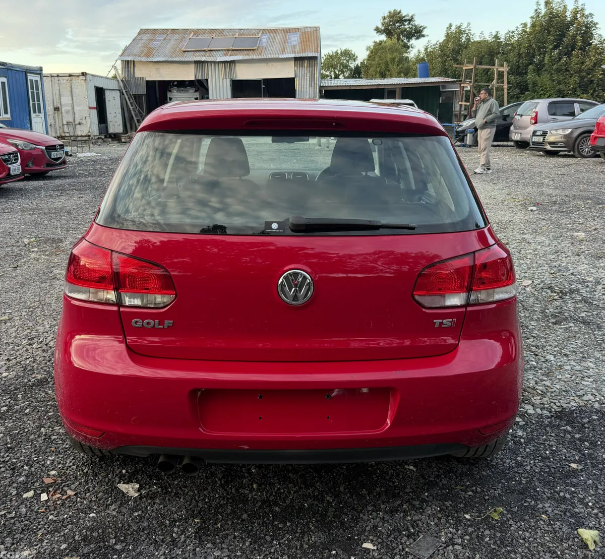 Volkswagen Golf Hatchback, Petrol, 2011, Red