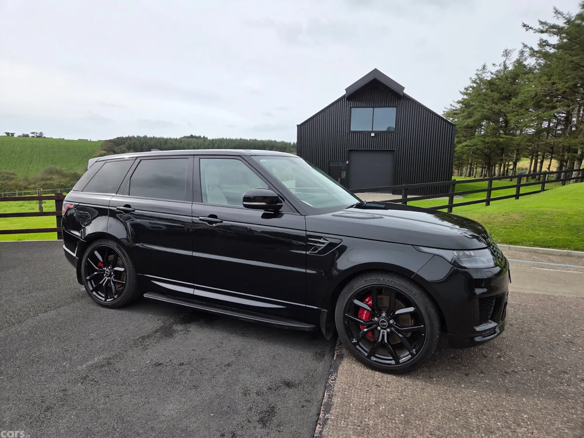 Land Rover Range Rover Sport SUV, Petrol Plug-in Hybrid, 2021, Black