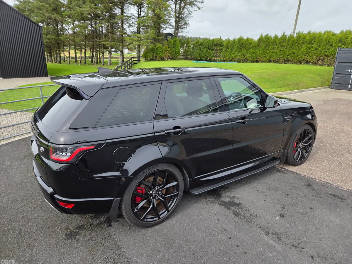 Land Rover Range Rover Sport SUV, Petrol Plug-in Hybrid, 2021, Black