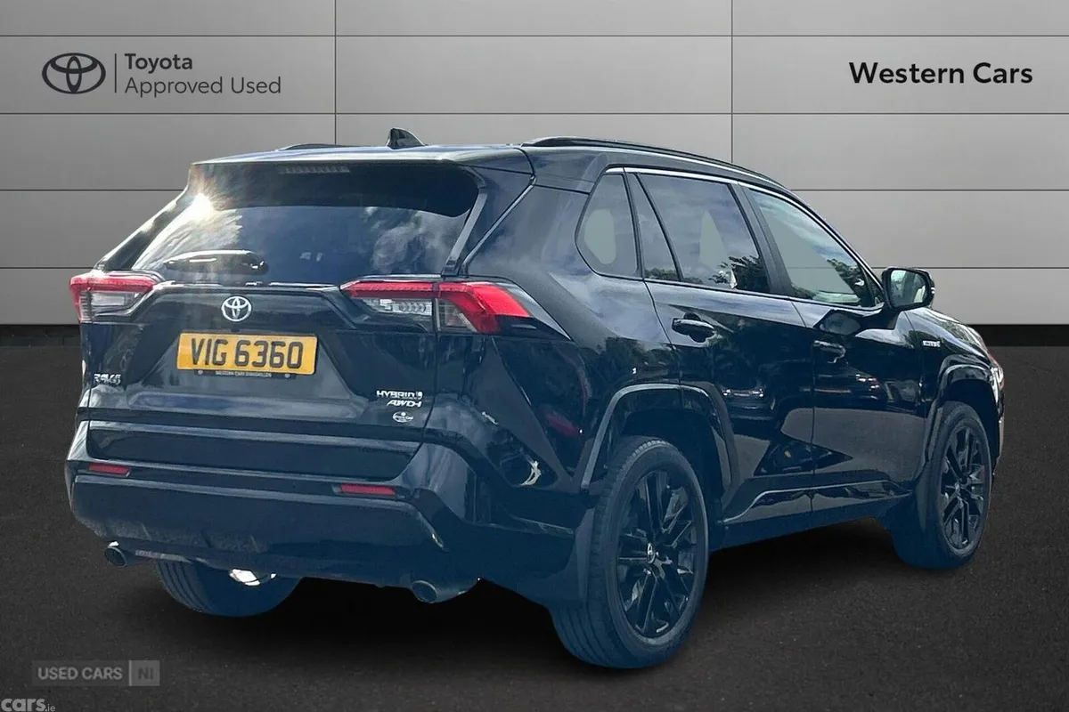 Toyota RAV4 SUV, Petrol Hybrid, 2021, Black