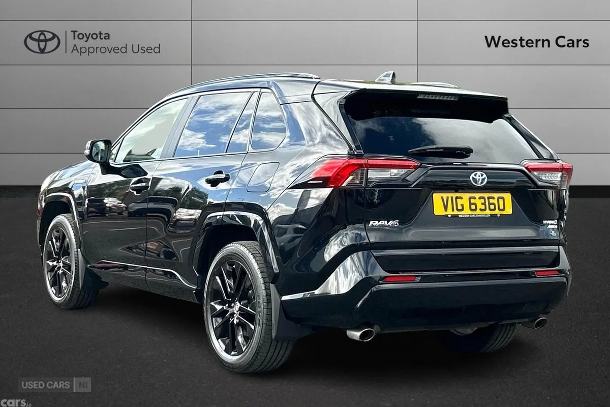 Toyota RAV4 SUV, Petrol Hybrid, 2021, Black