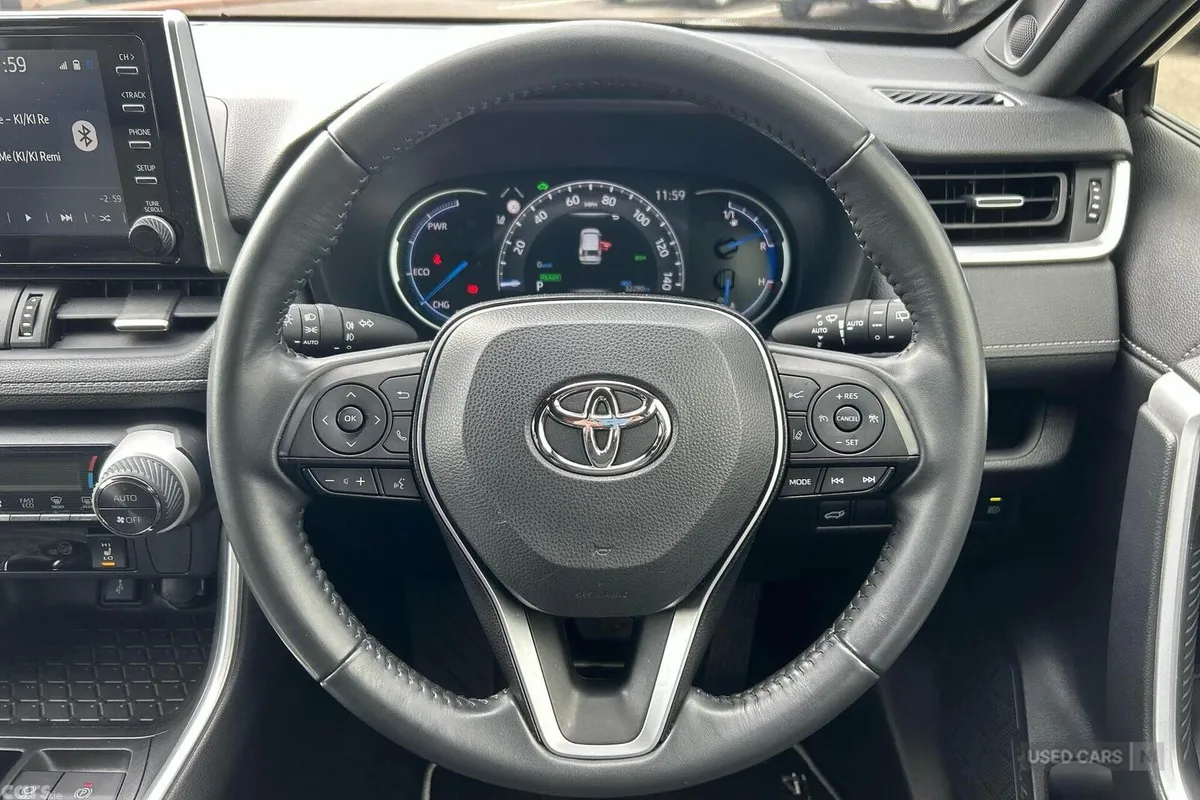 Toyota RAV4 SUV, Petrol Hybrid, 2021, Black