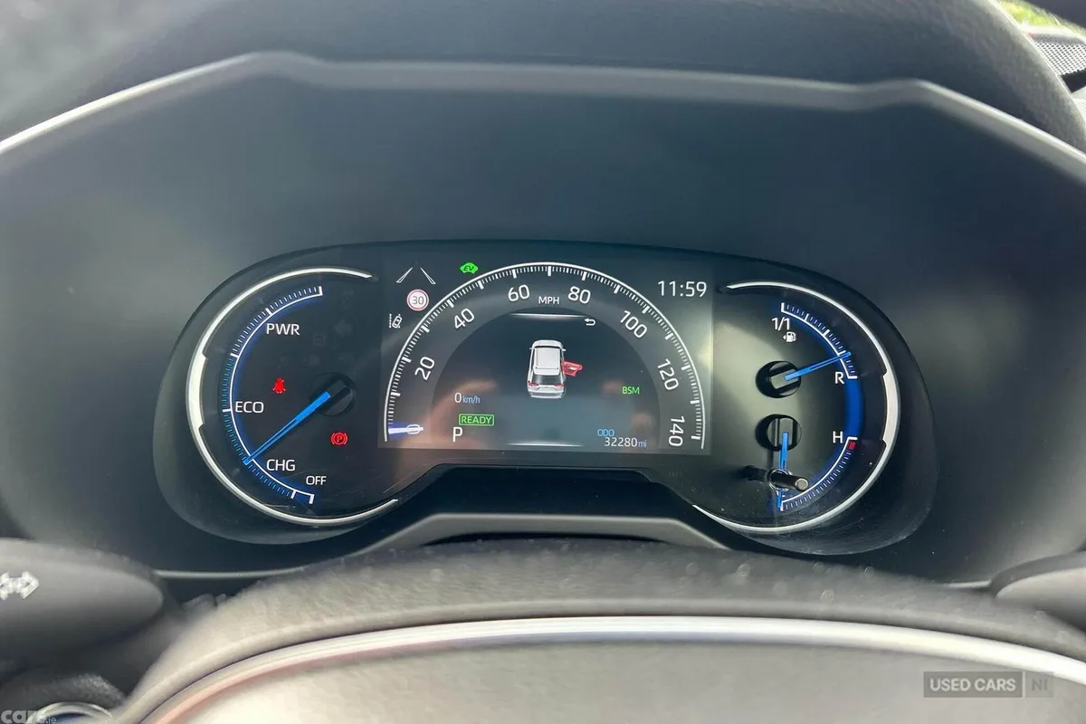 Toyota RAV4 SUV, Petrol Hybrid, 2021, Black