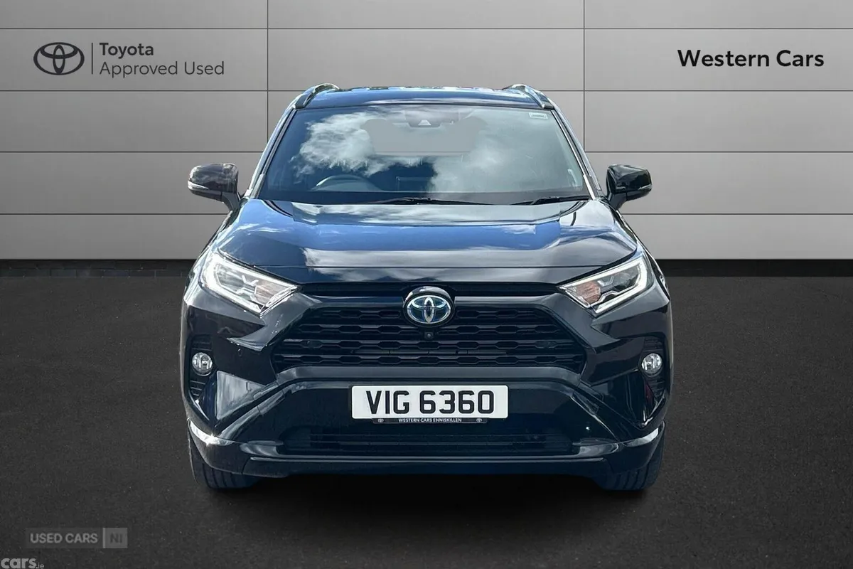 Toyota RAV4 SUV, Petrol Hybrid, 2021, Black