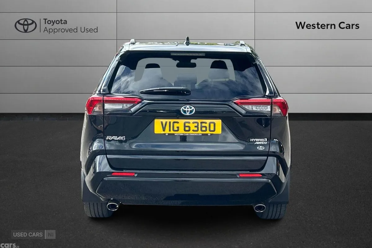 Toyota RAV4 SUV, Petrol Hybrid, 2021, Black
