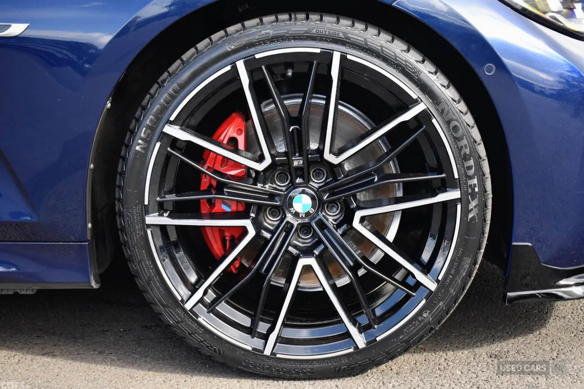 BMW 3-Series Saloon, Electric, 2022, Blue