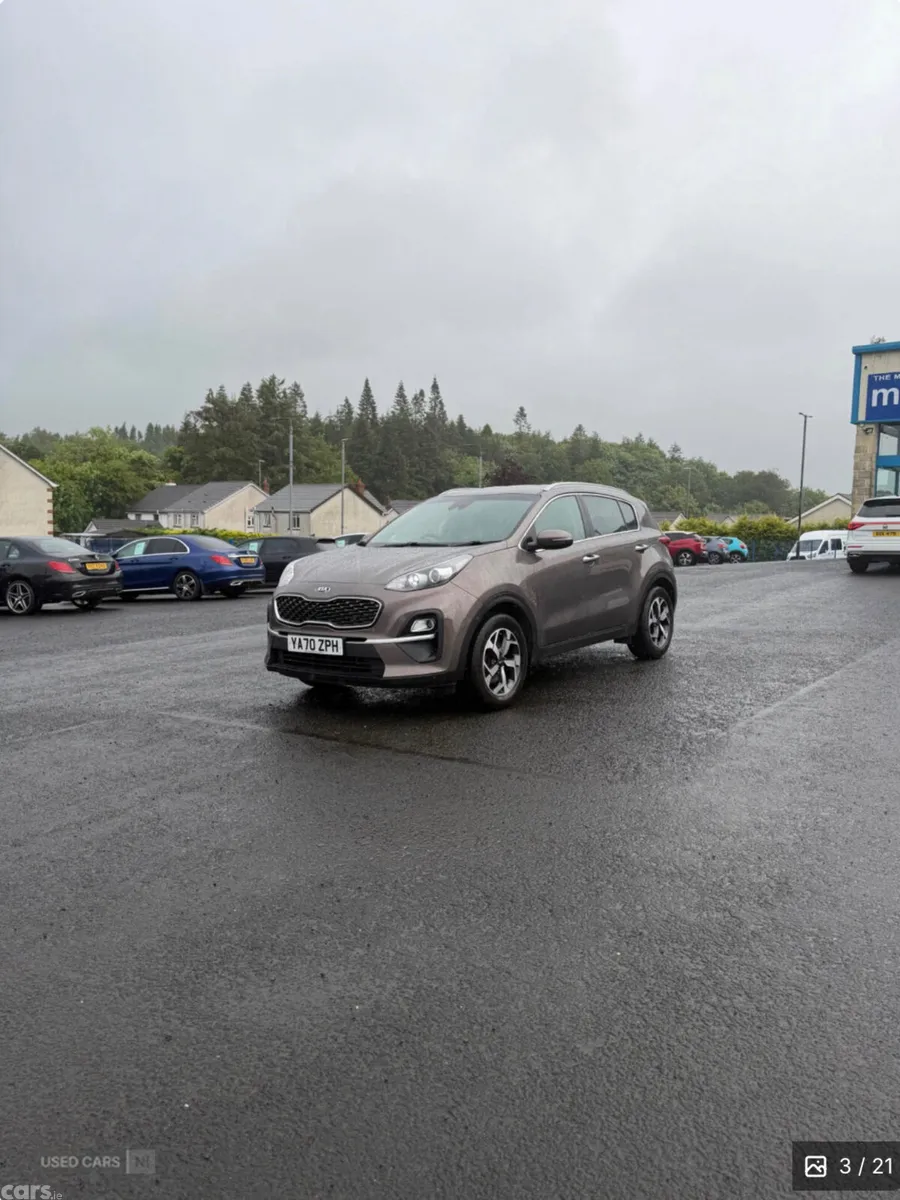 Kia Sportage SUV, Diesel Hybrid, 2021, Brown
