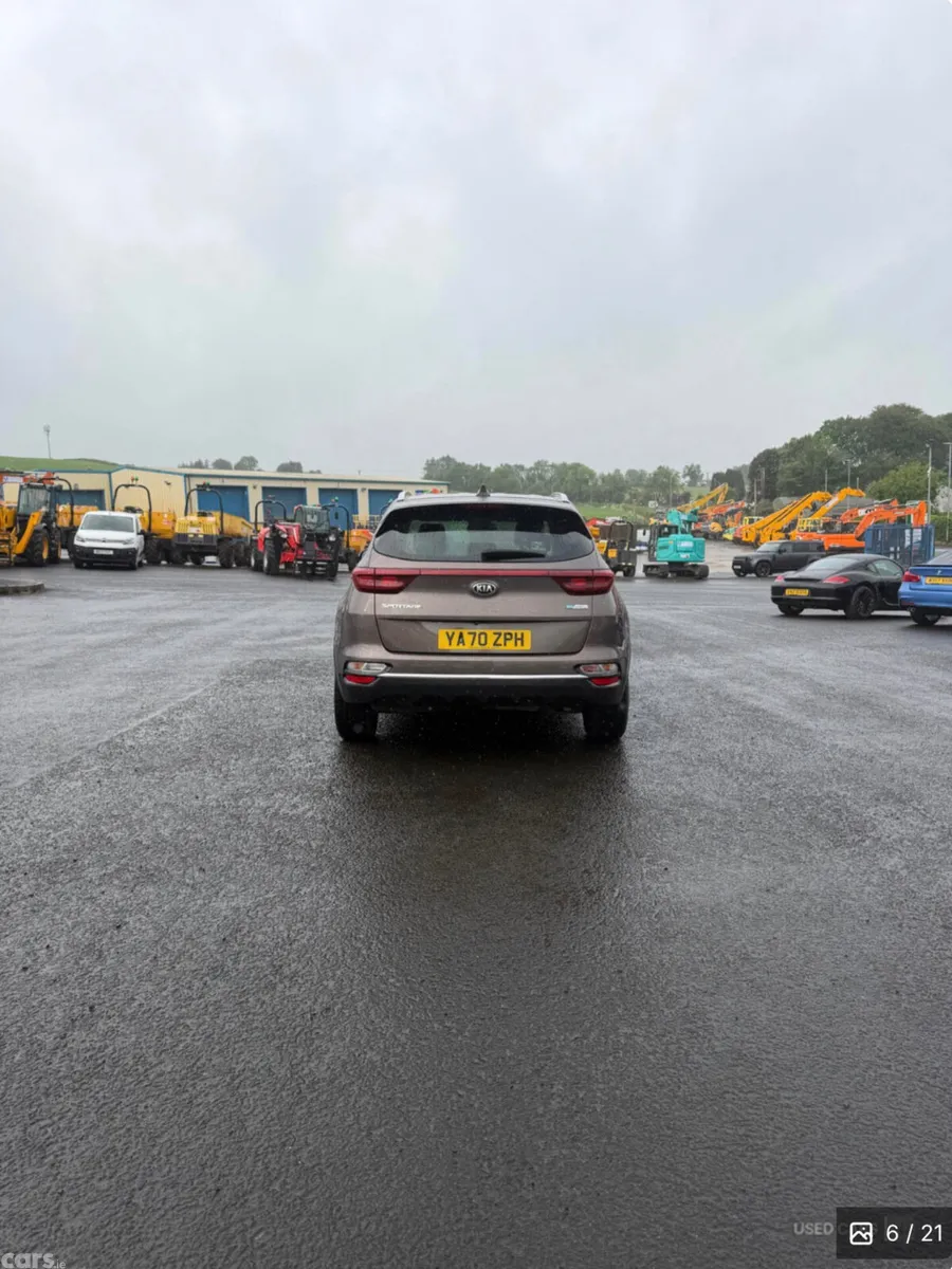 Kia Sportage SUV, Diesel Hybrid, 2021, Brown