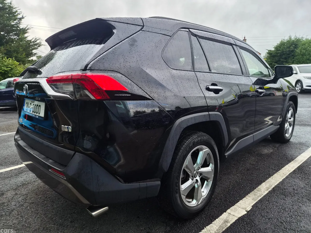Toyota RAV4 SUV, Petrol Hybrid, 2021, Black