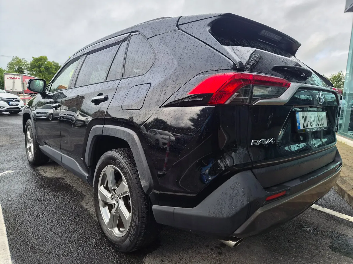 Toyota RAV4 SUV, Petrol Hybrid, 2021, Black