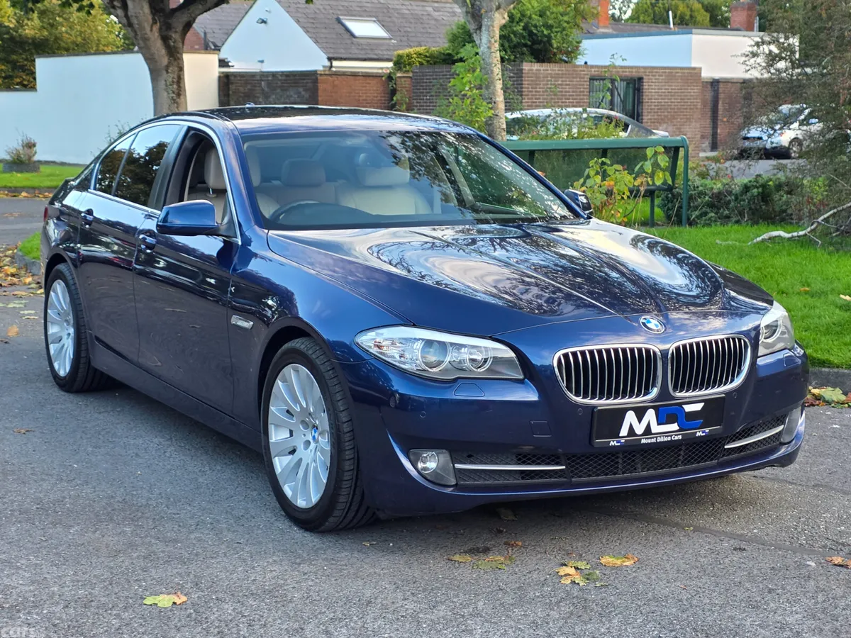 BMW 5-Series Saloon, Diesel, 2012, Blue