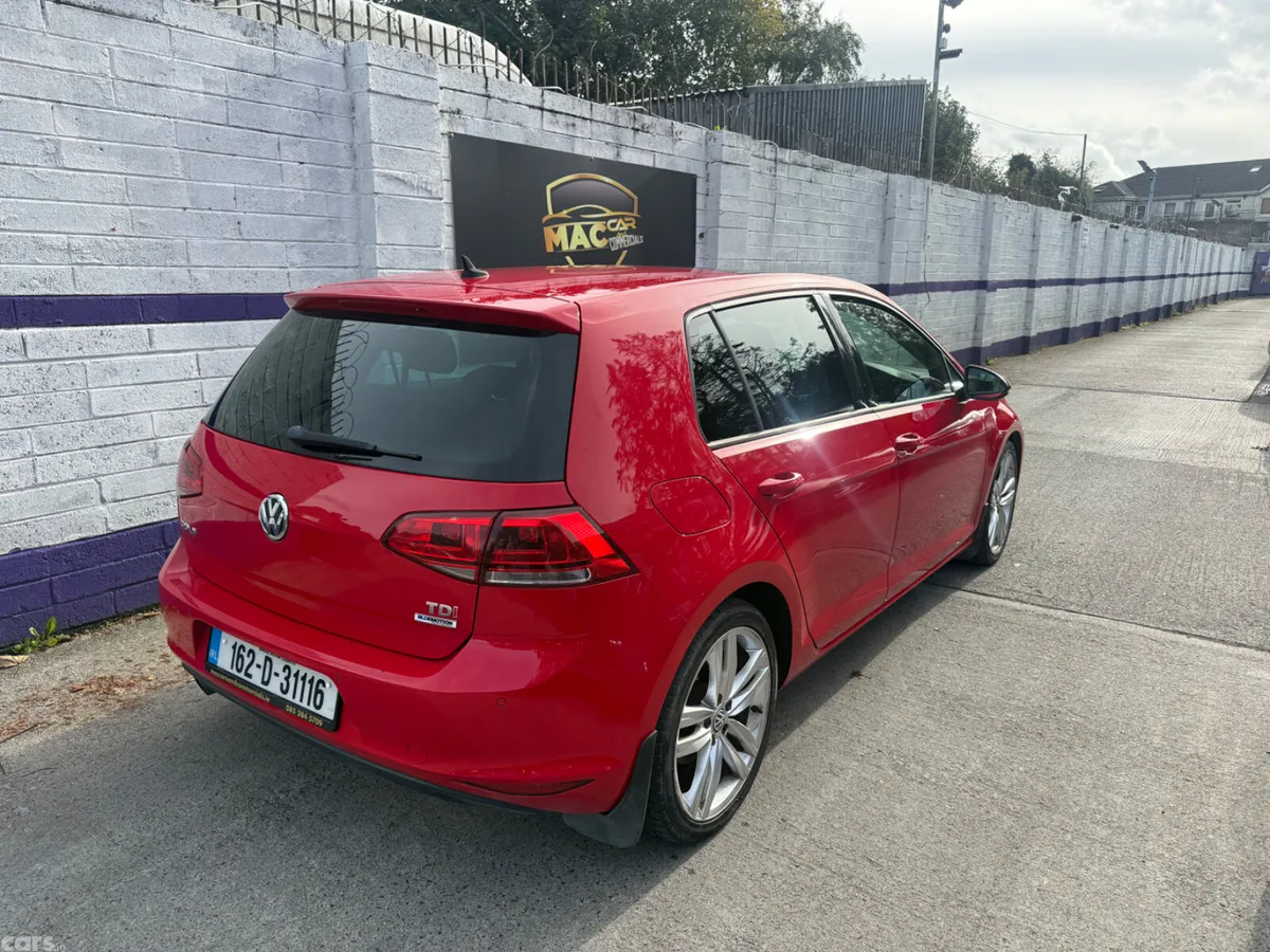 Volkswagen Golf Hatchback, Diesel, 2016, Red