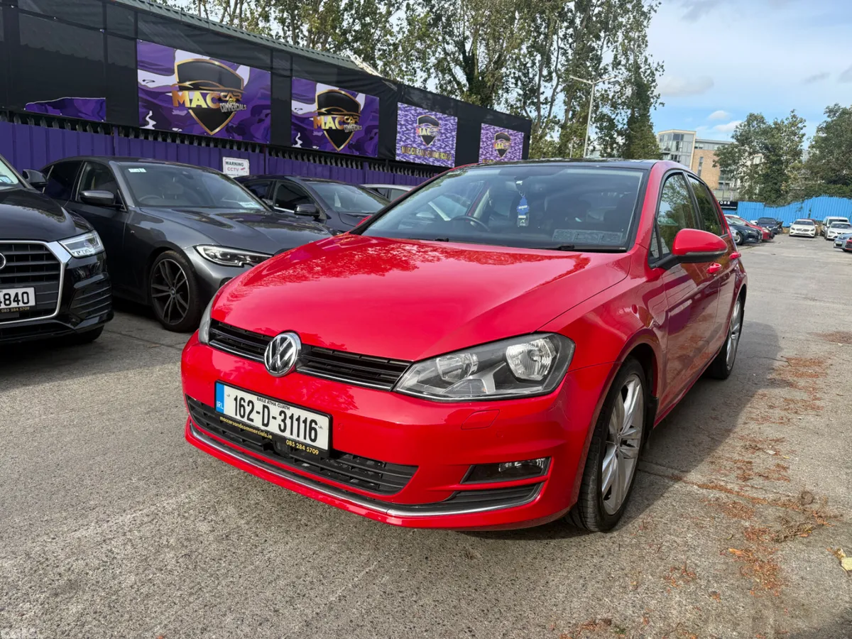 Volkswagen Golf Hatchback, Diesel, 2016, Red