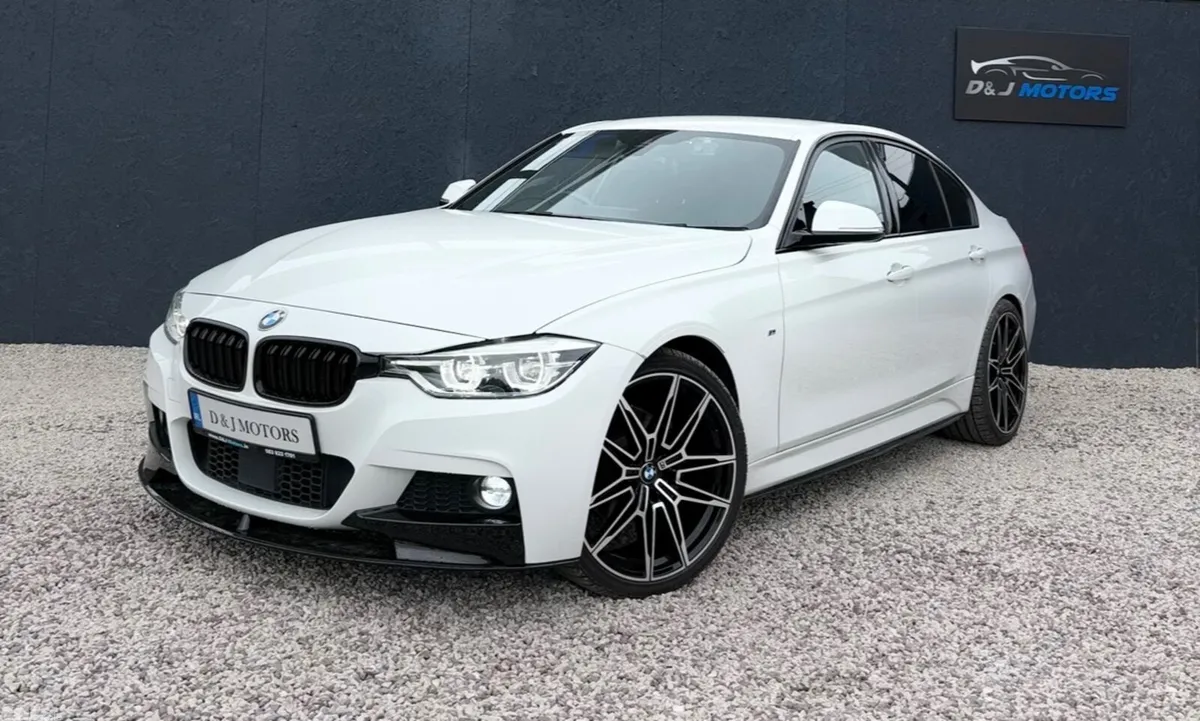 BMW 3-Series Saloon, Petrol, 2017, White