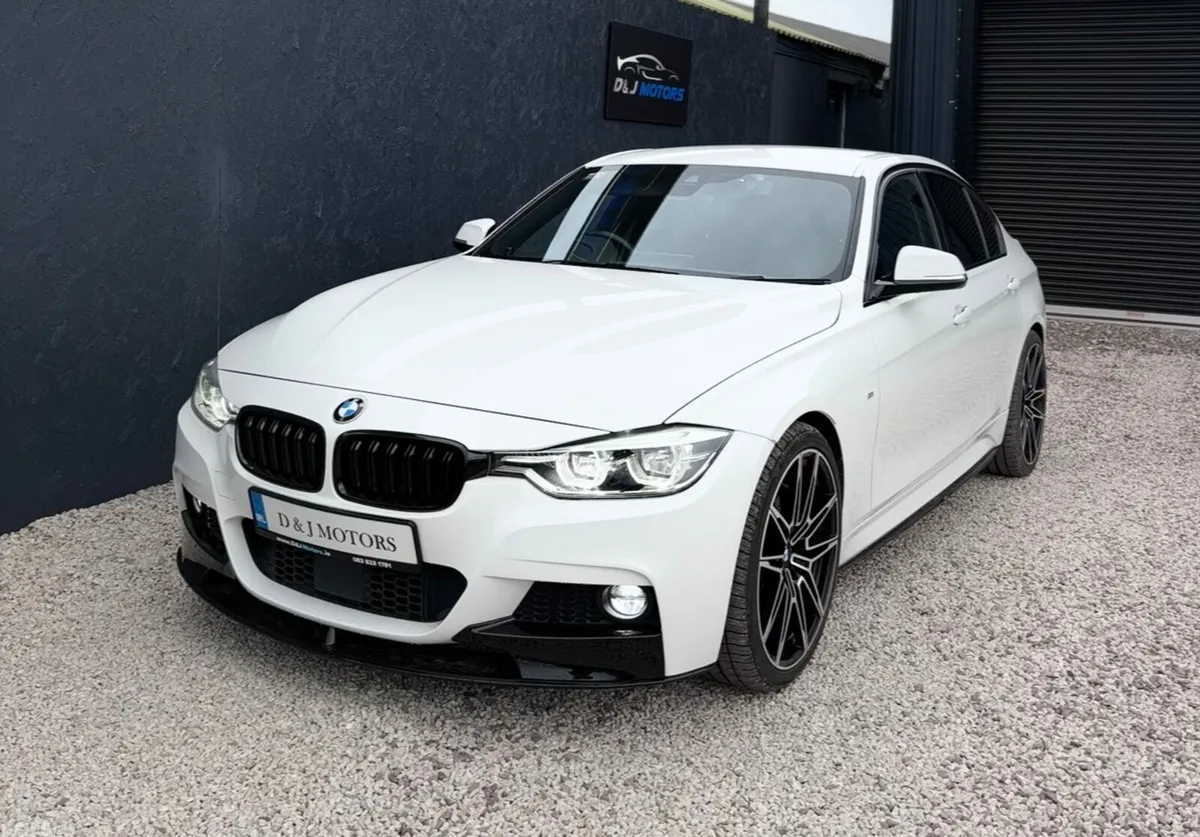 BMW 3-Series Saloon, Petrol, 2017, White