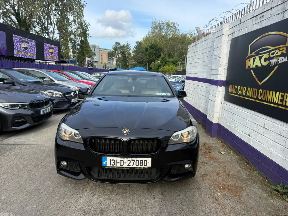 BMW 5-Series Saloon, Diesel, 2013, Black